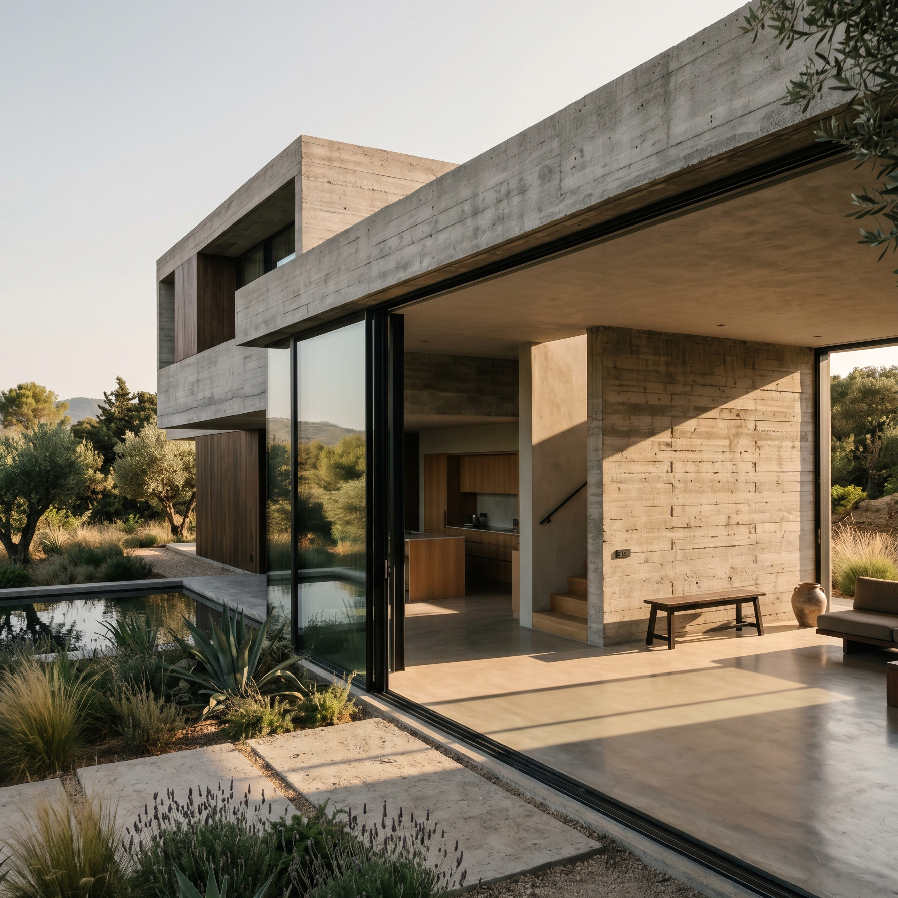 Monolith I - Cast Concrete structure